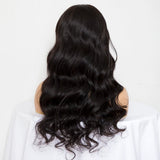 NEW 13*6 Skin Melt Lace Front Body Wave Wig Invisible Swiss Lace+ Invisible Knots