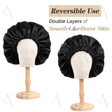 Bonnet de nuit soyeux en satin