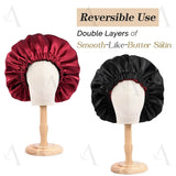 Bonnet de nuit soyeux en satin