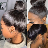 Ebony | Perruque Lace Frontale 360 en Cheveux Humains Brun Cuivré Ombré Fondu