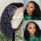 Jane | Perruque Lace Front BOB en cheveux humains vierges 13x4 | Bouclée