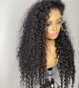 Joanna| Perruque 360 Lace Frontal en Cheveux Humains Vierges Pré-épilés | Ondulée Frisée