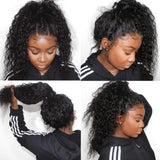 Joanna| Perruque 360 Lace Frontal en Cheveux Humains Vierges Pré-épilés | Ondulée Frisée
