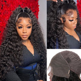 13x4 Perruque Lace Frontale 3D Complète Indétectable Pré-épilée en Cheveux Humains | Ondulée (Loose Wave)