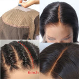 Allison | Diamond Fake Scalp 13X6 Human Hair Lace Front Wig | Body Wave