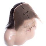 Mèches Frontales Ondulées Pré-épilées 13x6 en Dentelle Invisible Effet Peau, Ligne de Cheveux Délicate (Pas une Perruque)