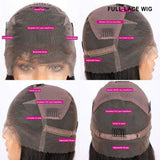 Invisible Knot Most Undectable Human Hair Loose Wave Lace Wig