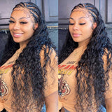 {Vente Éclair} Perruque Lace Frontale 13x6 3D Cheveux Humains Pré-épilés Effet Peau Fonte | Onde Lâche