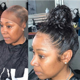 NEW Skin Melt Full Lace Curly Wig Invisible Swiss Lace+ Invisible Knots