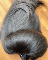 Perruque à Cheveux Naturels Remy à Cuticule Intacte Platinum Qualité Supérieure Donneur Unique Personnalisable