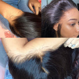 {50 % de réduction} Perruque Lace HD 13x4 Skin Melt Lace 30" en cheveux humains naturels, coupe Body Wave