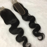 Closure de cheveux humains 2x6 HD Skin Melt Lace