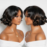 13x4/13x6 Transparent Lace Full Frontal Prestyled Highlight Human Hair Wig