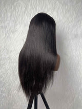 {DESTOCKAGE-DERNIÈRE-PIÈCE} Perruque Lace Front Lisse en Cheveux Humains HD 13x6 Sans Nœuds