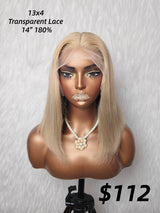 {DERNIÈRES-PIÈCES-DISPONIBLES} Perruque Lace Frontal 13x4 Cheveux Humains Blonds Cendrés