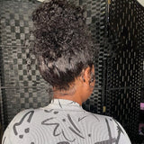 Perruque frisée en cheveux humains Full Lace, sans nœuds, pré-épilée