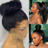 Sophie| Perruque 360 Lace Virgin Cheveux Humains Pré-épilés | Yaki Léger