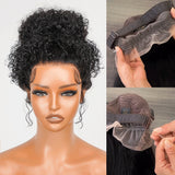 Perruque Frontale en Dentelle Fondue avec Sangle Invisible 370 Fitted Cap | Bouclée