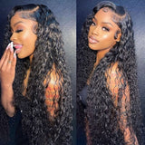 Chloe| Perruque Lace Front 13X6 Cheveux Humains Vierge Pré-épilée Wet And Wavy | Onde d'Eau