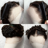 Full Lace Natural Hairline HD/Transparent Human Hair Lace Wig Straight