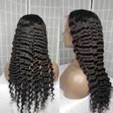 {Vente flash} Perruques 5x5 Closure Wigs Deep Wave Skin Melt en dentelle suisse