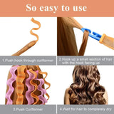 Lot de 12 bigoudis magiques sans chaleur