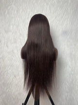 {LAST-PIECE-CLEARANCE} 13x6 Knot-Free Brown Skin Melt Lace Straight Human Hair Wig