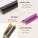 Accessoires pour peignes DIY compatibles avec les peignes de lissage de cheveux et les fers à lisser