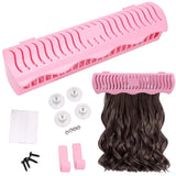Support et cintre pour extensions de cheveux – Outil professionnel de coiffure et support pour extensions