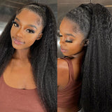 Extensions de cheveux tissés ondulés crépus en cheveux naturels de haute qualité