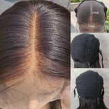 Nouvelle Perruque TrueFit Lace Closure HD Body Wave Pré-coupée 3D avec Cordon de Serrage et Bretelles Verticales