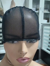 Bonnet à perruque avec cordon de serrage pour fabricant de perruques, bonnet à perruque en dentelle avec bande en silicone