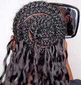 Extensions de Cheveux Humains Tressés au Crochet Plume Douce Boucles Birmanes