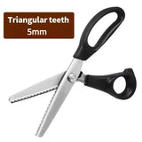 Ciseaux cranteurs pour tissu Ciseaux crantés pour perruque en dentelle