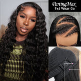 Perruque Lace Front Invisible en Cheveux Humains 9x6 PartingMax HD Skin Melt Sans Colle Prédécoupée | Ondulations Souples