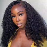 Bella| Perruque 360 Lace front en cheveux vierges naturels pré-épilés | Frisés crépus
