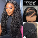 Perruque Lace Front HD 9x6 PartingMax sans colle, à porter directement, en cheveux humains pré-coupés | Boucles Birmanes