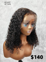 {LIQUIDATION-DERNIÈRES-PIÈCES} Perruque Lace Front 13x6 bouclée avec bords bouclés effet peau fondue