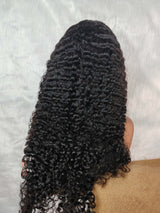 Perruque Lace Cheveux Vierge Remy Qualité Supérieure avec Cuticules Intactes Coupe Platine Boucles Birmanes