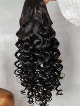 {DERNIÈRES-PIÈCES-DISPONIBLES} Perruque Lace Front 13x6 HD Skin Melt avec Cheveux Humains, Ligne de Cheveux Délicate | Ondulations Souples