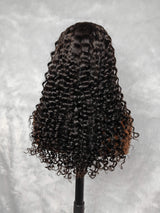 {DERNIÈRE-PIÈCE-EN-LIQUIDATION} Perruque Lace Front Cheveux Humains 13x4 Transparent Dentelle Onde D'eau