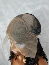 {DERNIÈRE-PIÈCE-EN-LIQUIDATION} Perruque Lace Front Cheveux Humains 13x4 Transparent Dentelle Onde D'eau