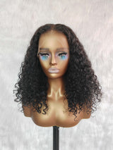 {DERNIÈRE-PIÈCE-DÉSTOCKAGE} Perruque Lace Front 360 Ondulée Invisible Cheveux Naturels Modèle Skin Melt