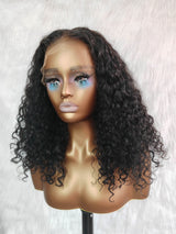 {DERNIÈRE-PIÈCE-DÉSTOCKAGE} Perruque Lace Front 360 Ondulée Invisible Cheveux Naturels Modèle Skin Melt