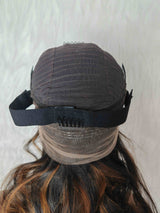 {LAST-PIECE-CLEARANCE} Perruque en cheveux humains ondulés de 370 % à haute densité, avec dentelle HD et sangle invisible