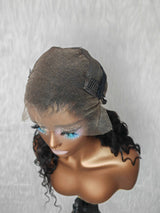{DERNIÈRE-PIÈCE-EN-STOCK} Perruque Lace Front HD 13x6 en Cheveux Humains, Ondulée Profonde et Lâche