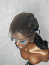 {DERNIÈRE-PIÈCE-EN-STOCK} Perruque Lace Front 13x6 HD en Cheveux Humains, Ondulation Corps
