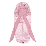 Bonnet de nuit pour femme - Bords larges, élastique, avec de longues sangles - Idéal pour cheveux longs