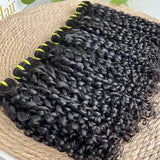 Extensions de Cheveux Humains Tissés de Haute Qualité, Boucles Pixie