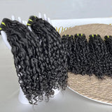 Extensions de Cheveux Humains Tissés de Haute Qualité, Boucles Pixie